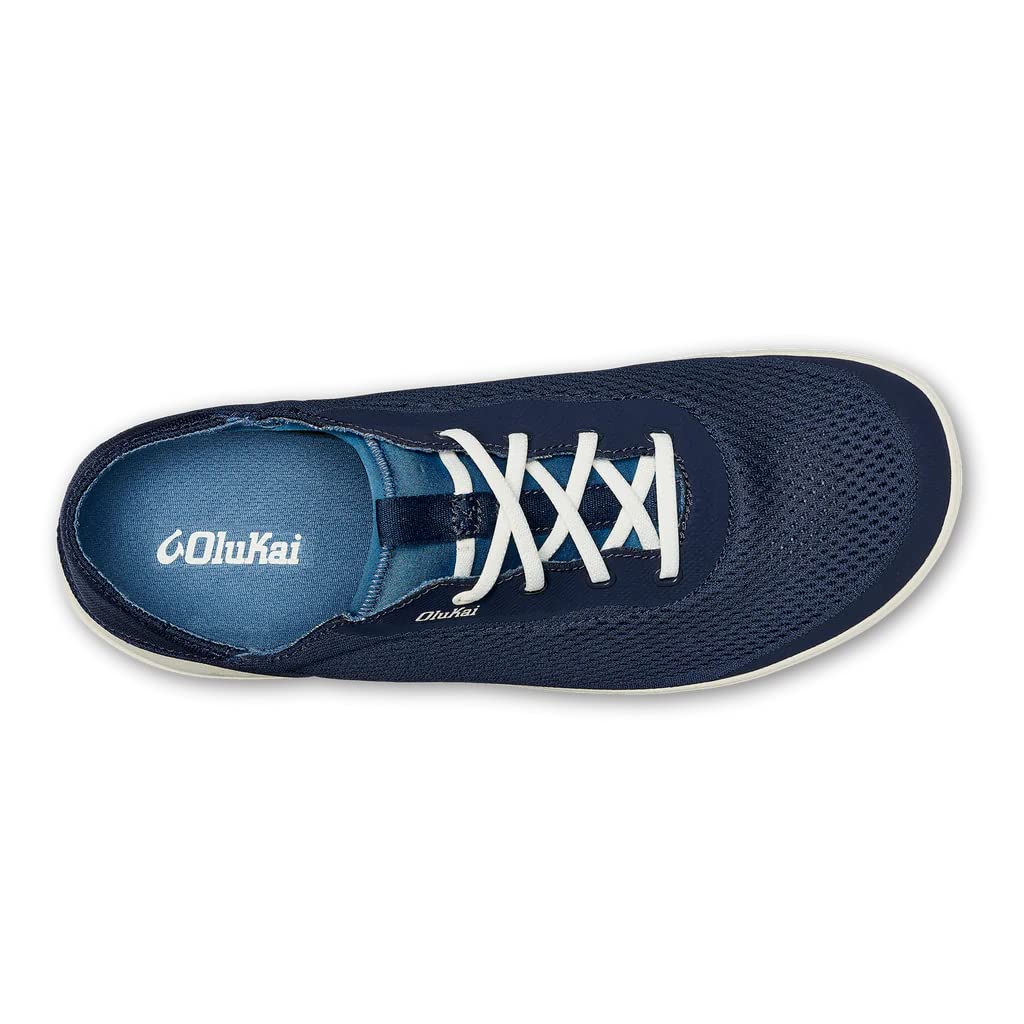 OLUKAI Men's Moku Pae Boat Shoes - Comfortable & Durable Leather Deck Shoes for Men | Casual Water-Friendly Footwear for Boating, Sailing & Beach Activities