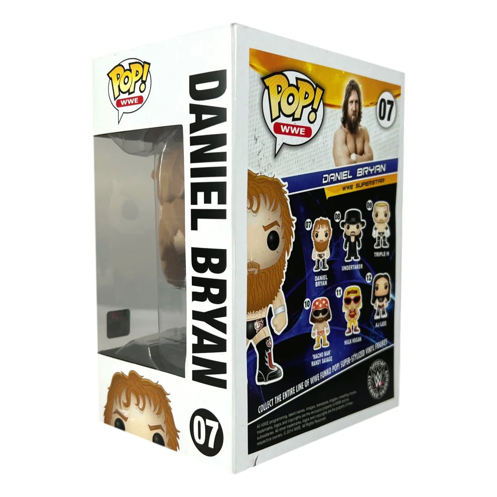 Daniel Bryan Funko Pop WWE Bryan Danielson #07 Vaulted Collectible Figure - Limited Edition, Great Condition - Perfect for WWE Fans, Collectors & Home/Office Display