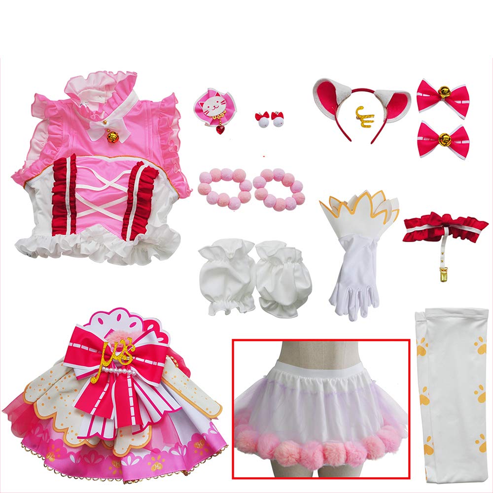 Anime Maki Nishikino Cosplay Costume - Official Love Live School Idol Project Dress for Halloween, Conventions & Cosplay Events