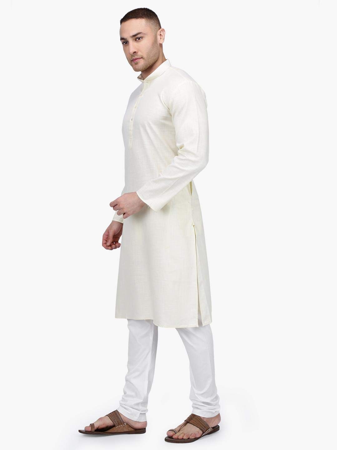 Premium Men's Cotton Kurta Pajama Set with Drawstring - 21 Color Options | Comfortable Indian Ethnic Wear for Festivals, Weddings & Casual Outings