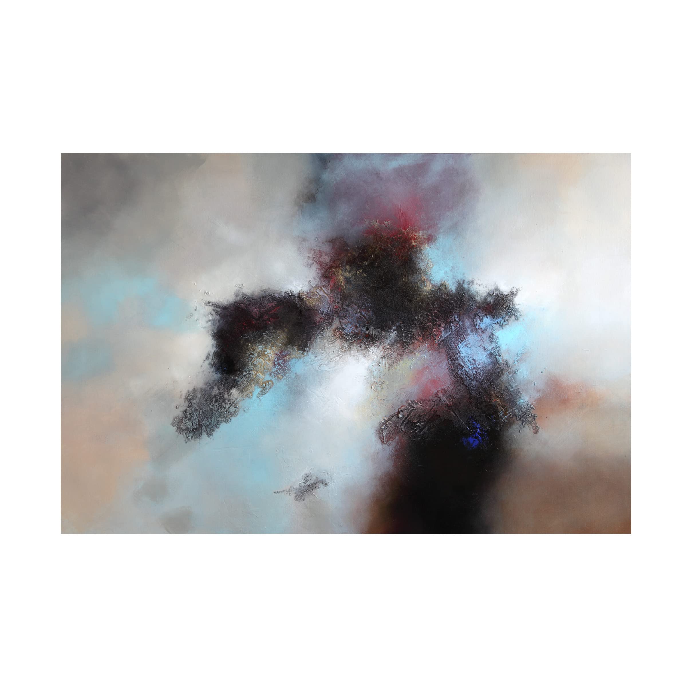 Trademark Fine Art 'Traveller' Canvas Wall Art by Eelco Maan - Stunning Landscape Painting for Living Room, Bedroom & Office Decor