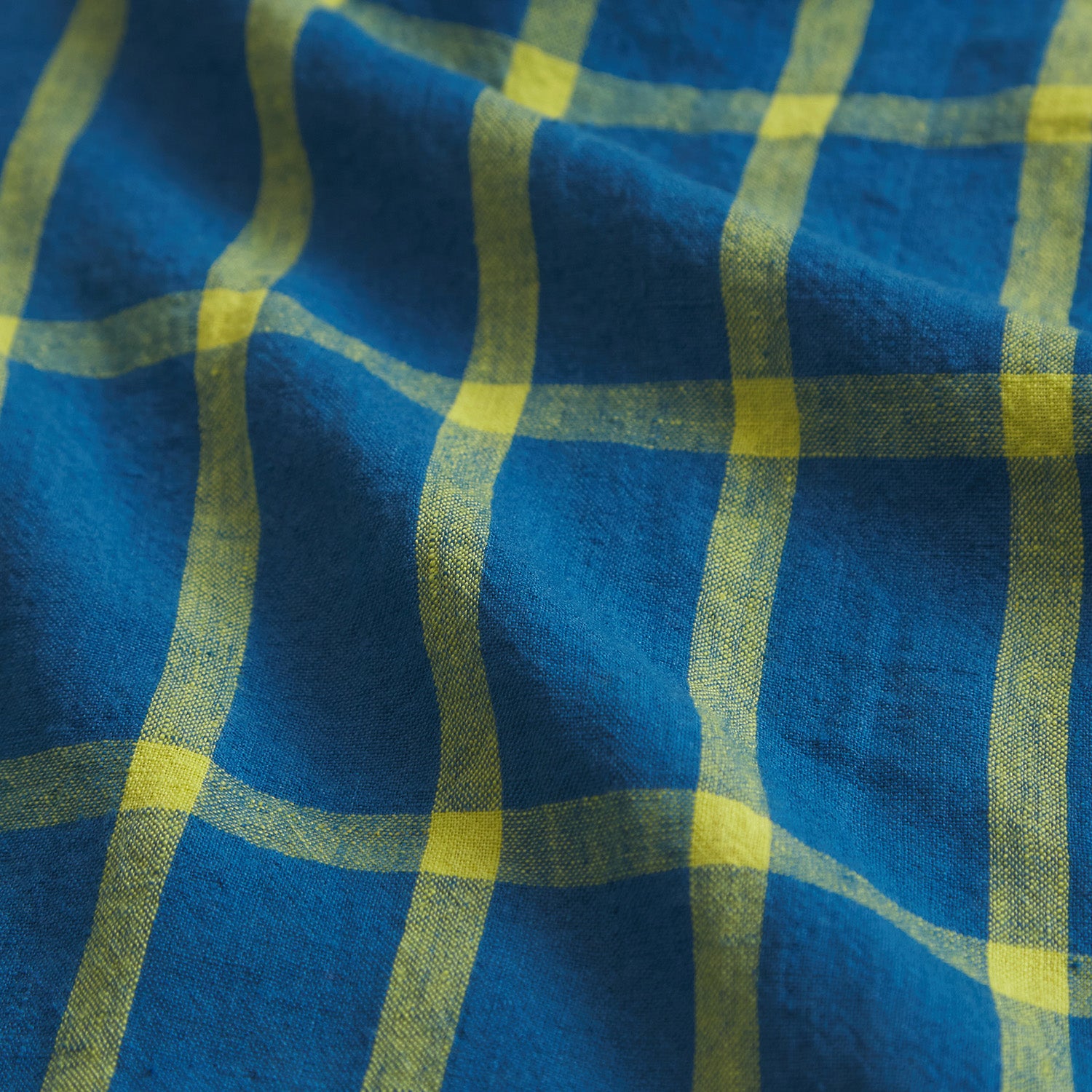 Remi Linen Quilt Cover Set - Breathable & Soft Bedding for All Seasons | Perfect for Master Bedroom, Guest Room & Vacation Homes | Capri Blue