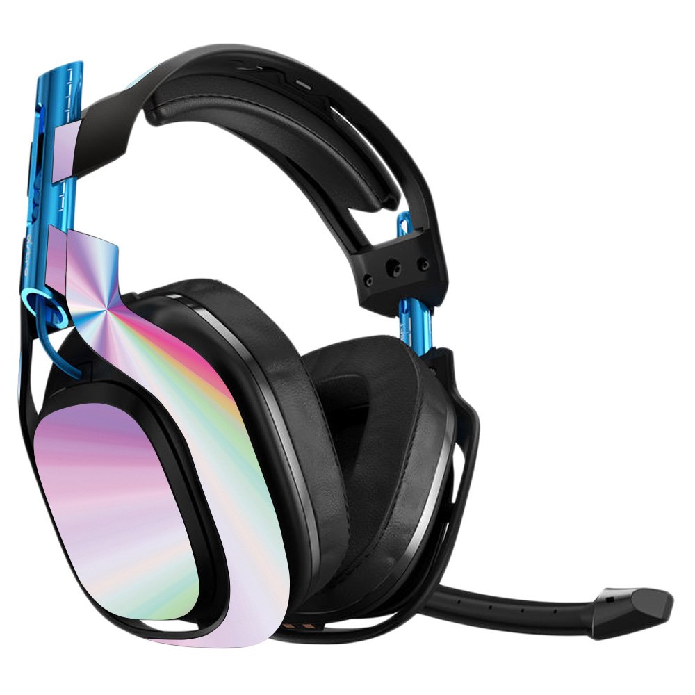 Astro A50 3rd Generation Gaming Headset Skin - Rainbow Zoom Vinyl Decal Wrap | Protective & Durable Cover | Easy to Apply & Remove | Made in USA | Perfect for Gaming, Streaming & Customizing Your Headset