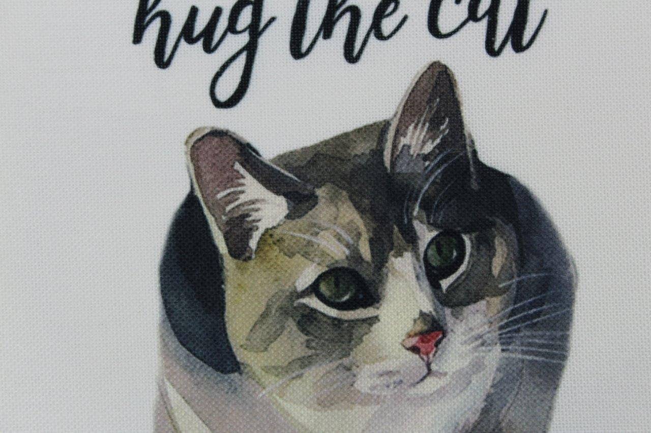 Cute Cat Hug Pillow - Soft Plush Cat Decor & Photo Accent Throw Pillow Cover - Perfect Gift for Cat Lovers - Ideal for Living Room Sofa, Bedroom Decor & Cozy Home Gifts