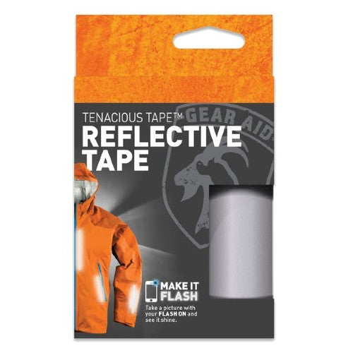 Tenacious Tape Repair Tape - Reflective 3x20 Inch - Strong Adhesive Patch for Outdoor Gear, Tents, Jackets & More