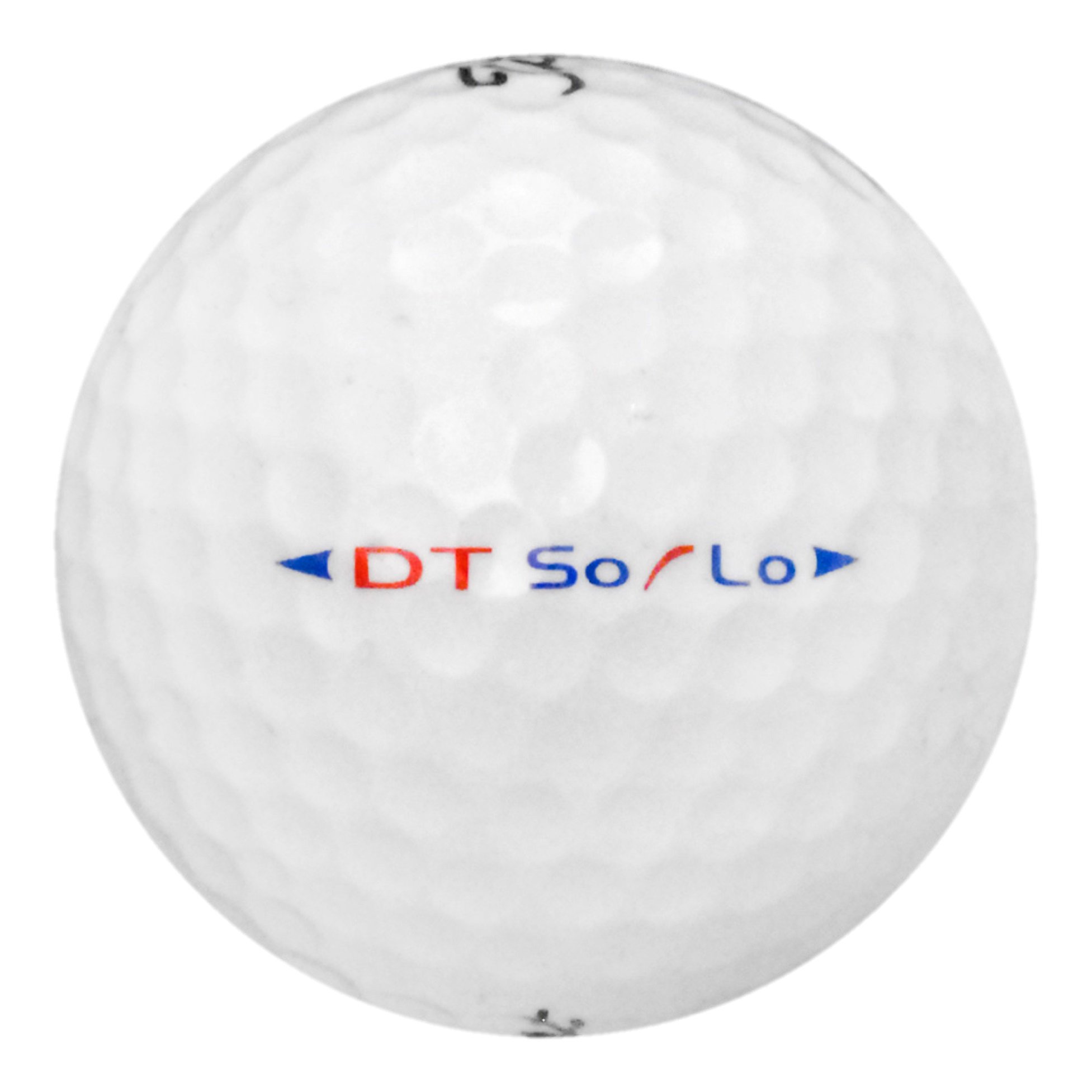 60 Titleist DT Solo Used Golf Balls in Near Mint Condition - 5 Dozen Pack for Practice & Tournament Play | High-Performance Recycled Golf Balls for Driving Range & Course Play