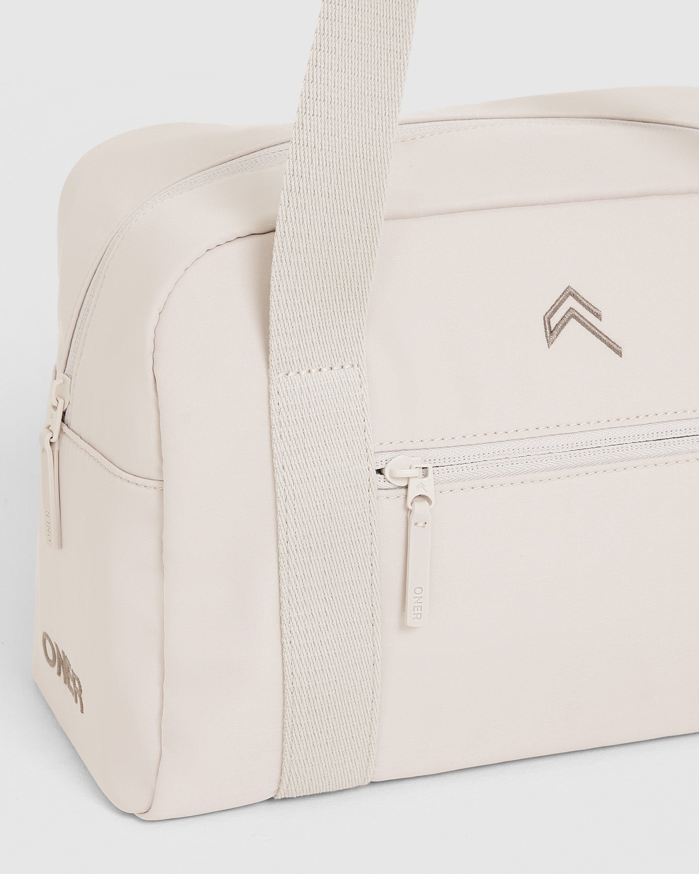 Mini Go To Gym Bag - Lightweight & Compact Sand Color Workout Tote for Women & Men - Perfect for Yoga, Fitness, Travel & Beach Essentials