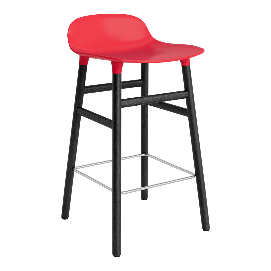 Modern Wooden Counter Stool with Sturdy Wood Legs - Perfect for Kitchen Islands, Breakfast Bars & Home Decor