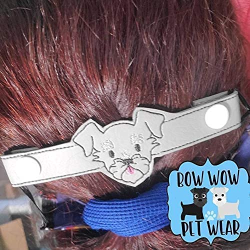 Schnauzer Ear Saver Mask Strap - Adjustable Ear Guard & Mask Holder for Comfortable Face Mask Extender - Perfect for Nurses, Teachers & Daily Use