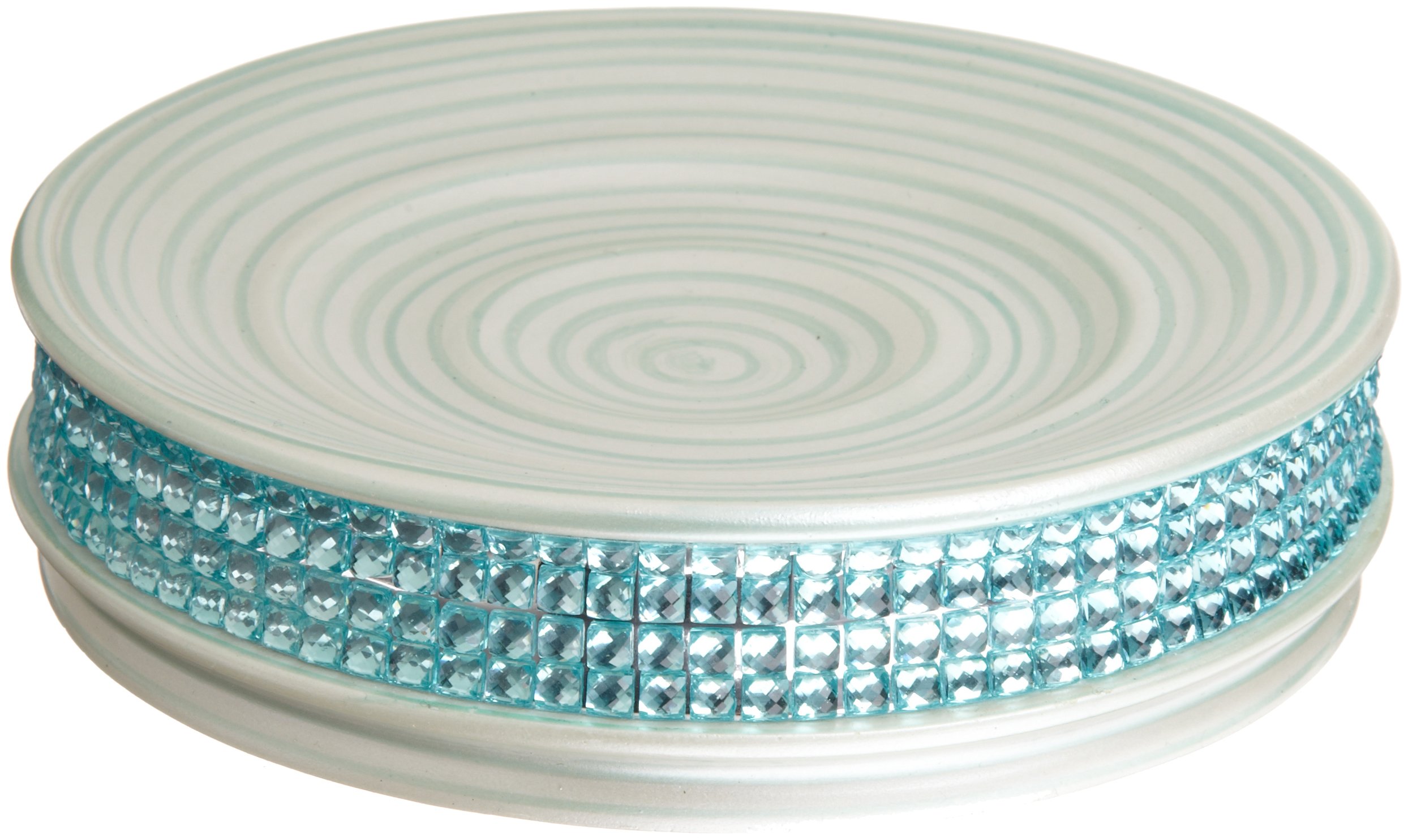 Popular Bath Sequins Soap Dish for Spa - Non-Slip Shower Soap Holder with Drain Holes, Perfect for Bathroom, Shower, and Spa Relaxation