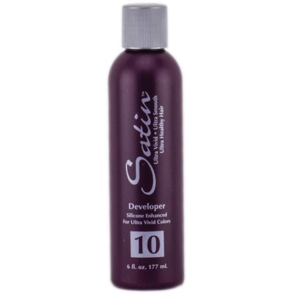 Professional SATIN ULTRA VIVID DEVELOPER 6OZ - Hair Color Developer for Vibrant Salon Results - Perfect for At-Home Hair Coloring & Salon Professionals