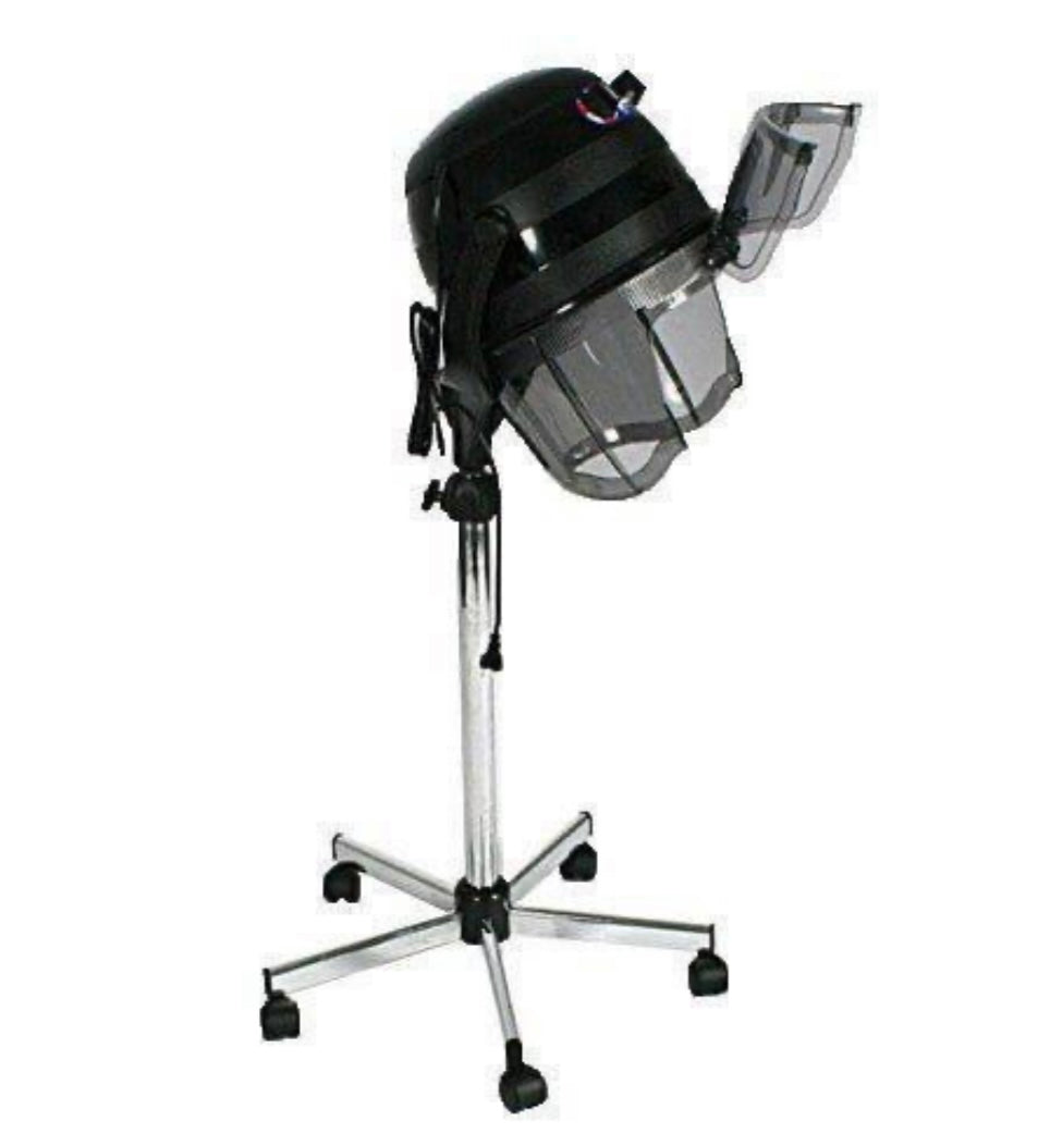 Fast-Drying Hooded Hair Dryer for Salon & Home Use - Professional Blow Dryer with Adjustable Heat Settings for Quick Styling & Volume