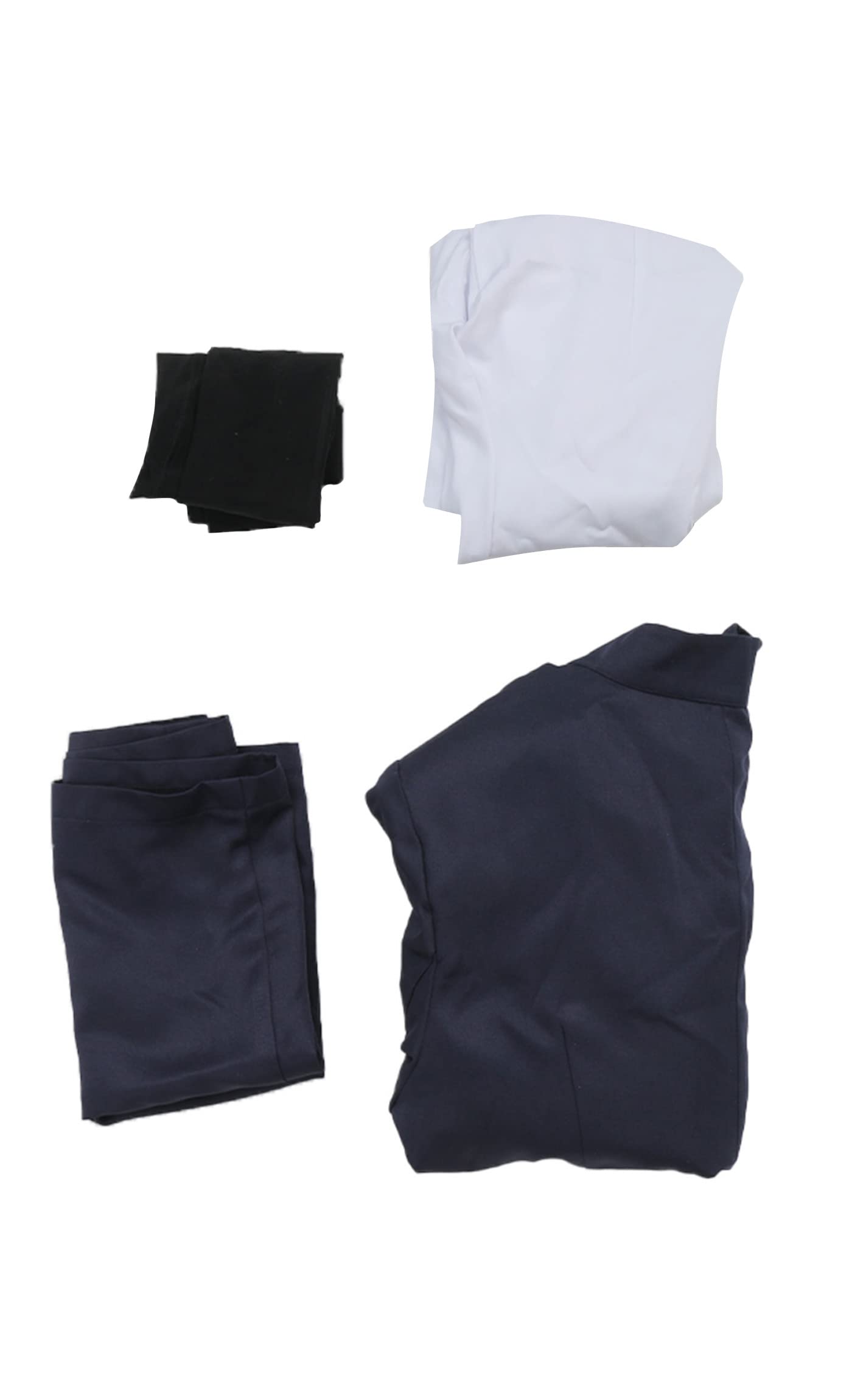 Haikyuu Maki Cosplay Costume - Japanese Anime JK Uniform Set with Coat, Skirt, Shirt & Stockings | Perfect for Cosplay Events, Halloween & Anime Conventions