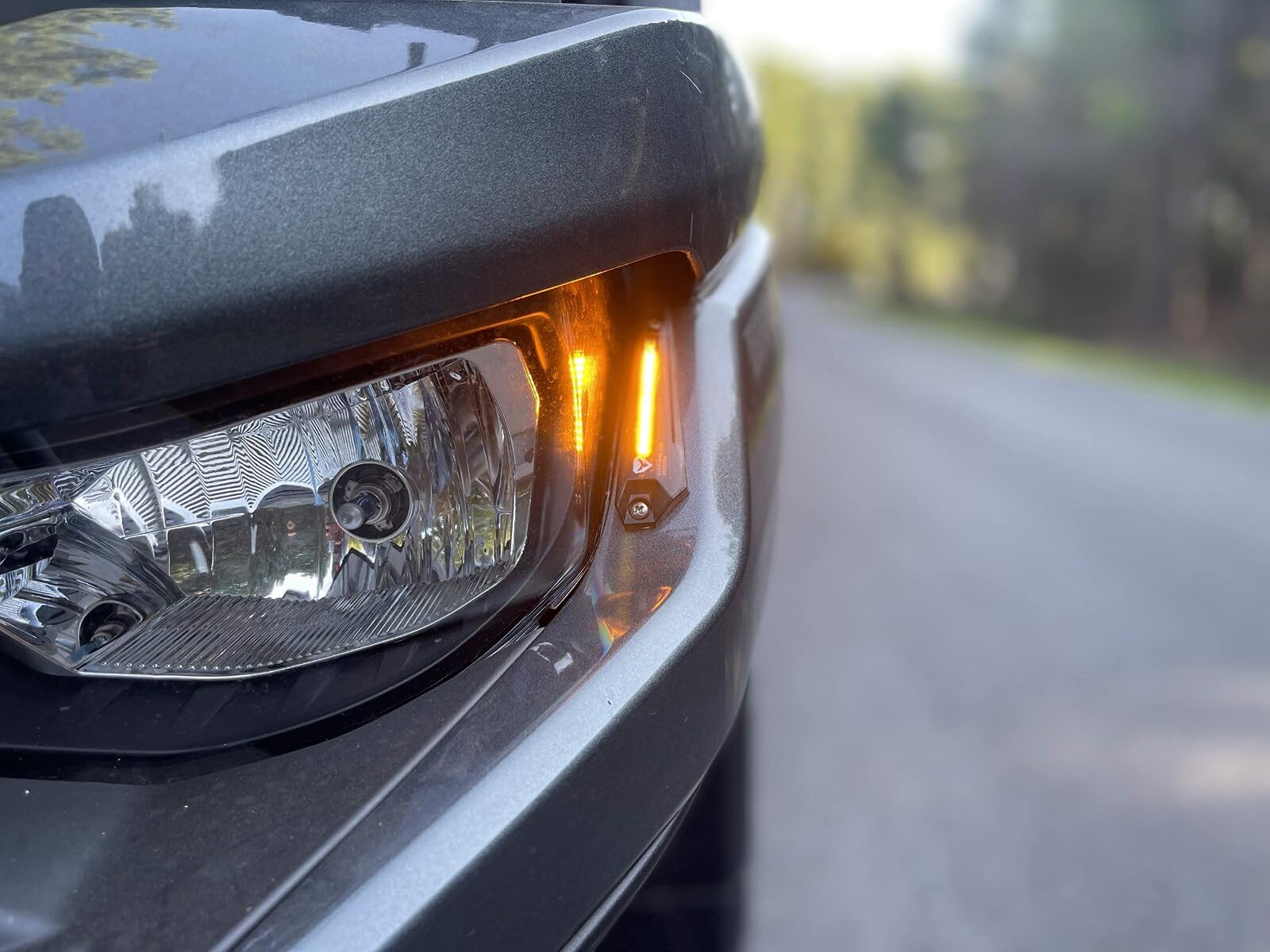 FALCON RIDGE Flash 4 UTV Turn Signal Kit - Sequential LED Lights, Waterproof Design, Universal Fit for Polaris, Can-Am, Kawasaki, Honda UTVs & ATVs | Perfect for Off-Roading, Trail Riding & Night Adventures
