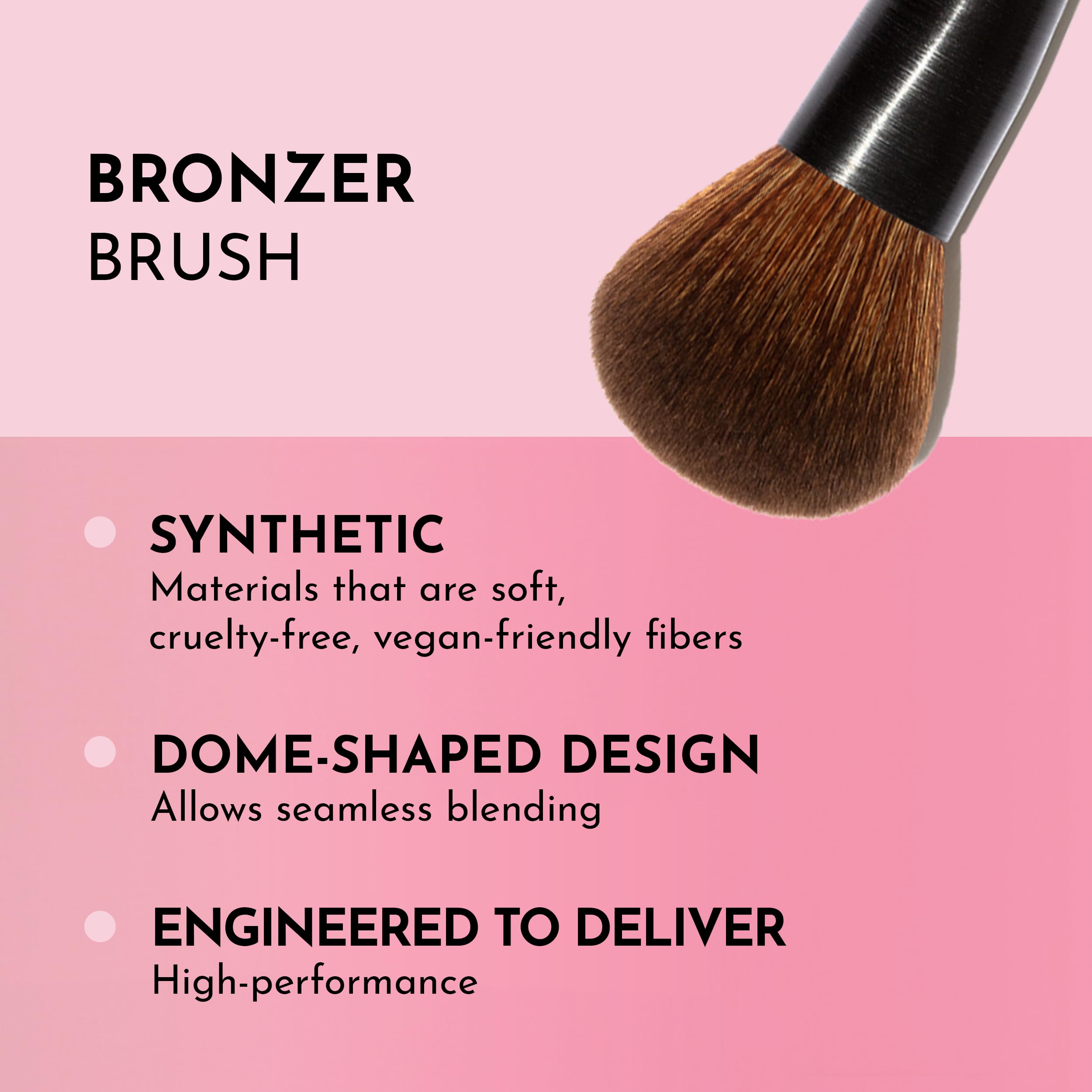 Professional Bronzer Brush for Flawless Makeup - Face & Contouring