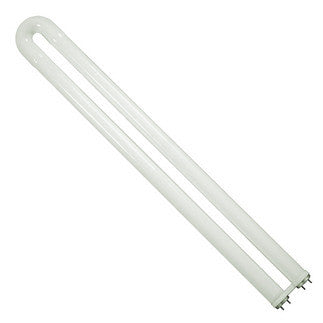 GE 72118 F31T8/SPX35/U/ECO U-Shaped Fluorescent Light Bulb - 31W T8 3500K Cool White - Energy Saving Office Lighting, Workshop & Garage Light Fixture Replacement