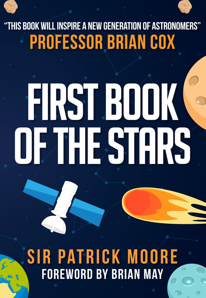 First Book of Stars - Astronomy Guide for Kids & Beginners | Learn Constellations, Planets & Space Facts | Perfect for Stargazing & Classroom Learning