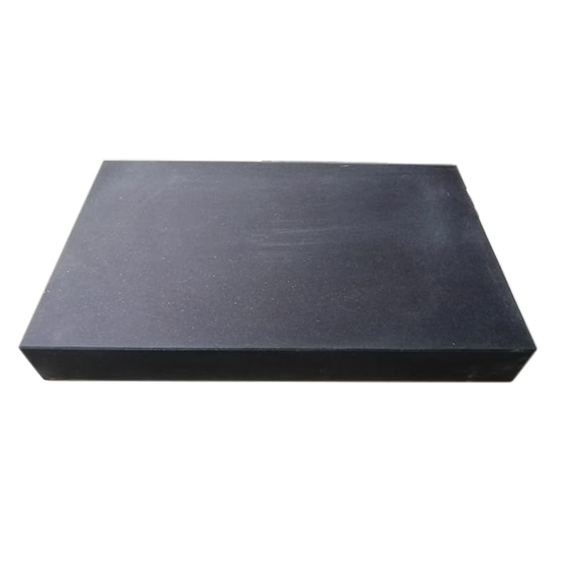 Precision Black Granite Surface Plate 300x200x50mm - Inspection & Comparator Table Top for Accurate Measurements - Ideal for Labs, Workshops & Quality Control