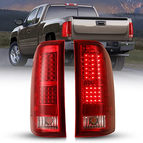 07-13 Chevy Silverado Clear Red