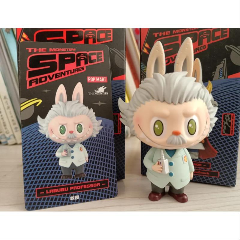 Labubu The Monsters Space Adventures Series - Labubu Professor Collectible Figure | Cute Alien Character Toy for Display & Gifts | Perfect for Anime Fans, Home Decor, and Pop Culture Collectors