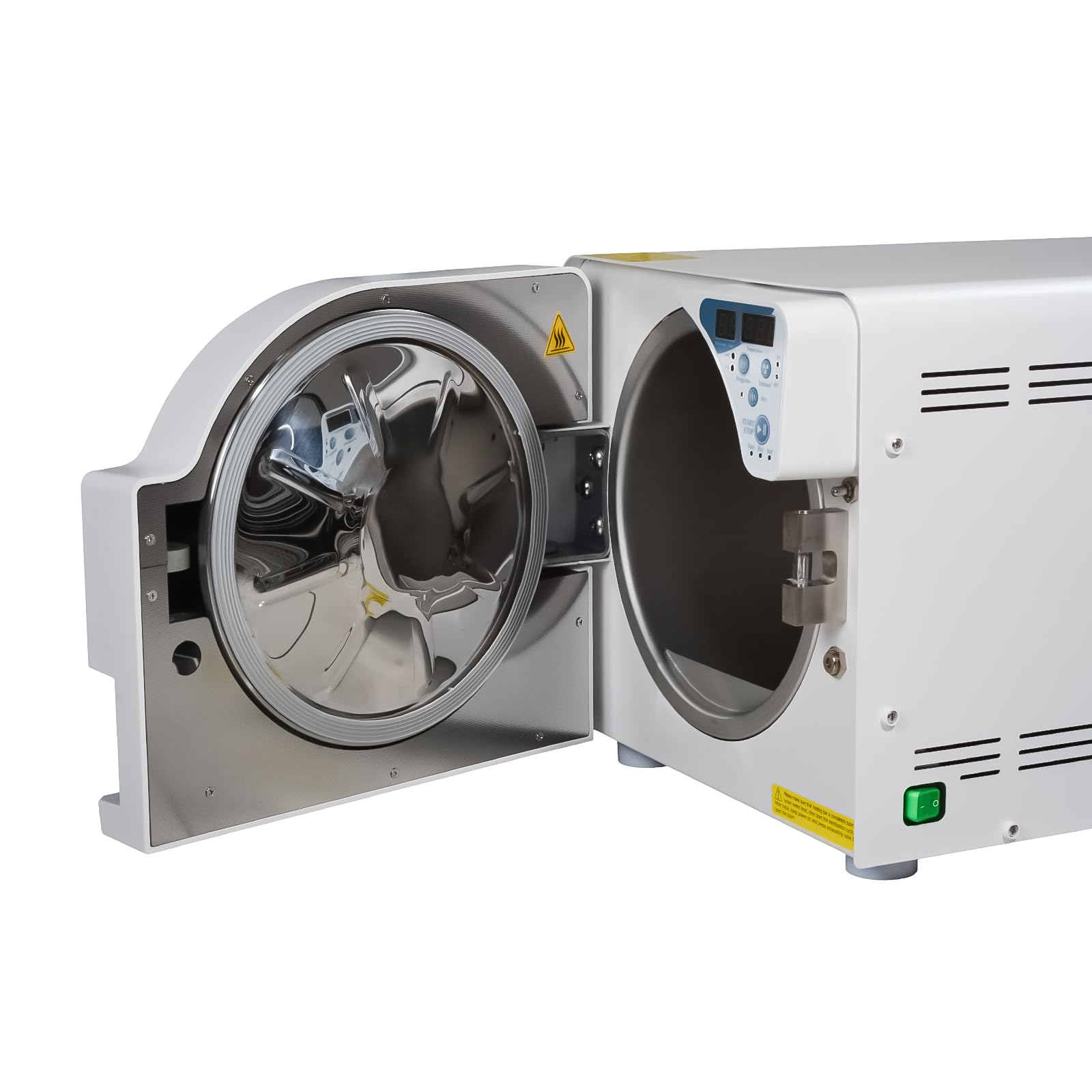 Digital LED Screen Automatic Steam Sterilizer Autoclave - High Temperature Class N Lab Equipment with Button Control & Heating Coil (16L) | Perfect for Medical, Dental, and Laboratory Instrument Sterilization