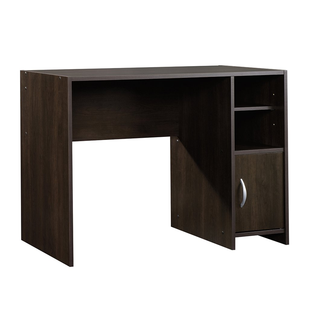 Sauder Beginnings Desk with Cinnamon Cherry Finish - Compact Home Office Desk for Small Spaces, Study & Work from Home