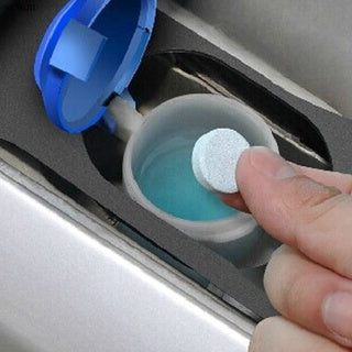 10-Pack Windshield Glass Cleaner Concentrate - Streak-Free Formula for Car Windows, Home Floors & Glass Surfaces - Perfect for Auto Detailing & Household Cleaning