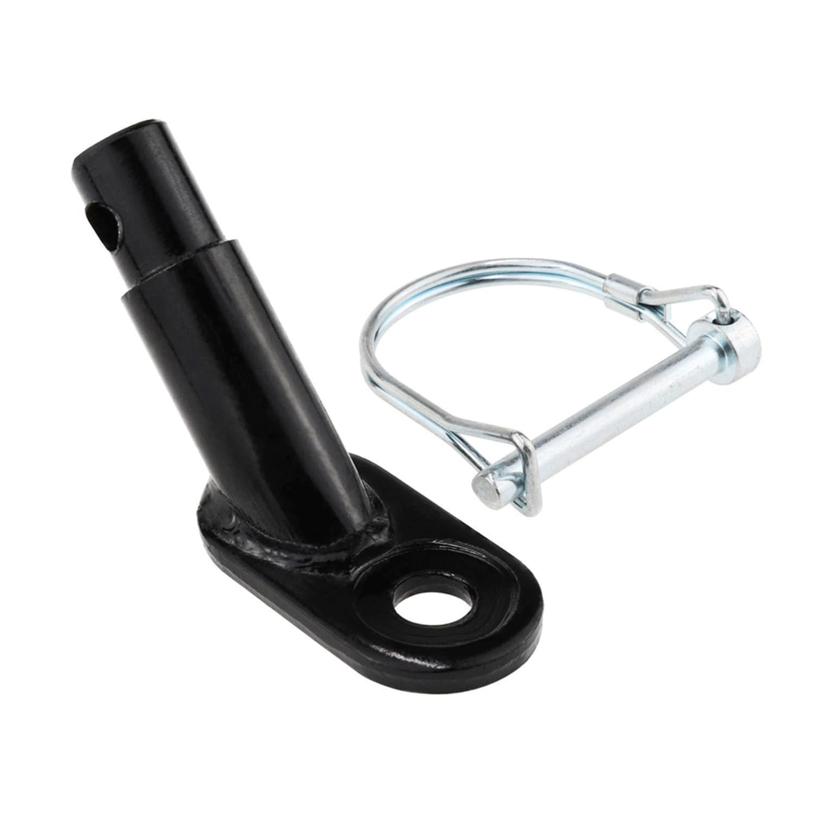 Metal Bike Trailer Hitch Connector - Universal Bicycle Coupler for Child, Cargo & Pet Trailers | Heavy-Duty Cycling Accessory | Perfect for Family Rides, Grocery Hauling & Pet Adventures (Set B)