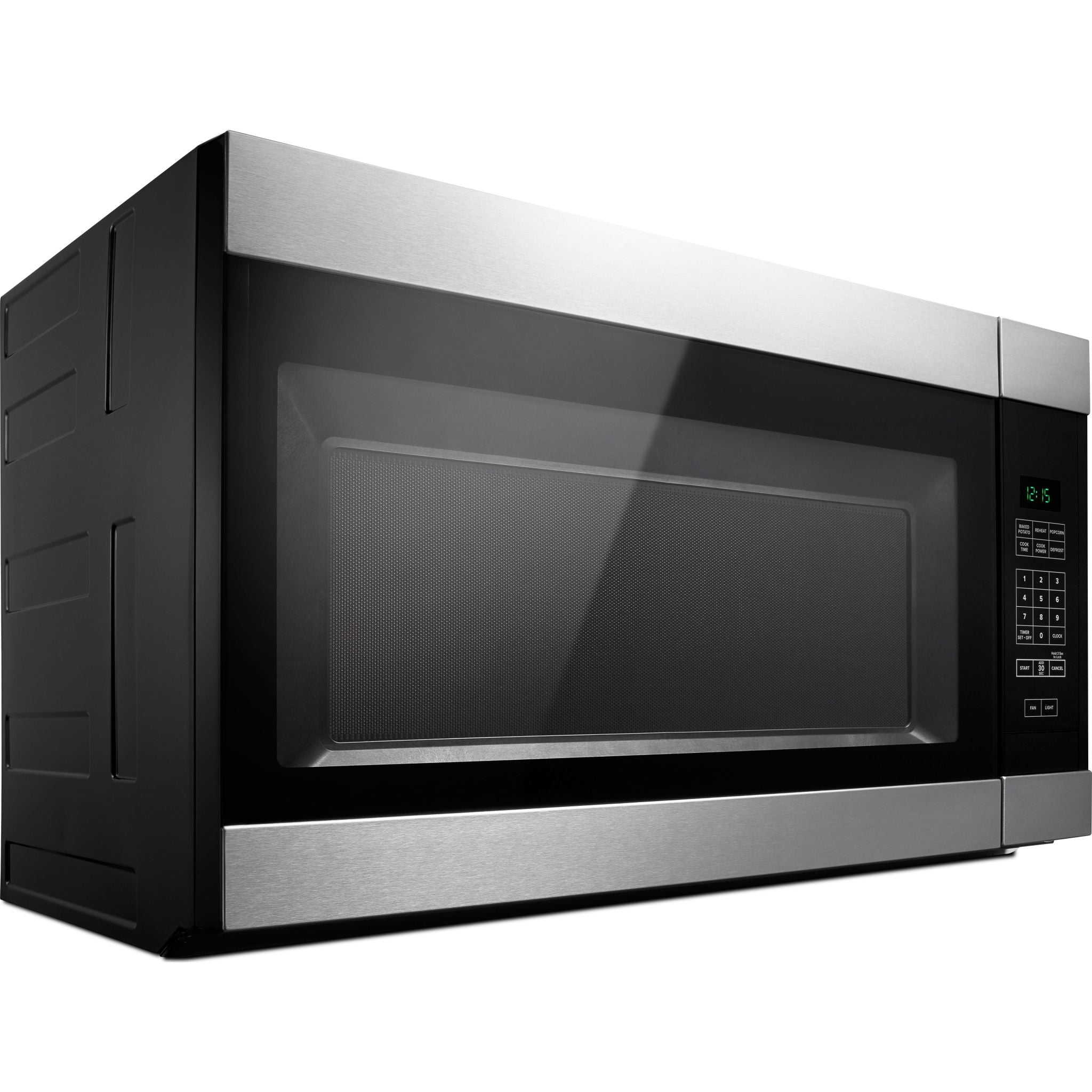 Amana YAMV2307PFS Stainless Steel Over-the-Range Microwave Oven - Perfect for Kitchen Remodeling & Space-Saving Installation