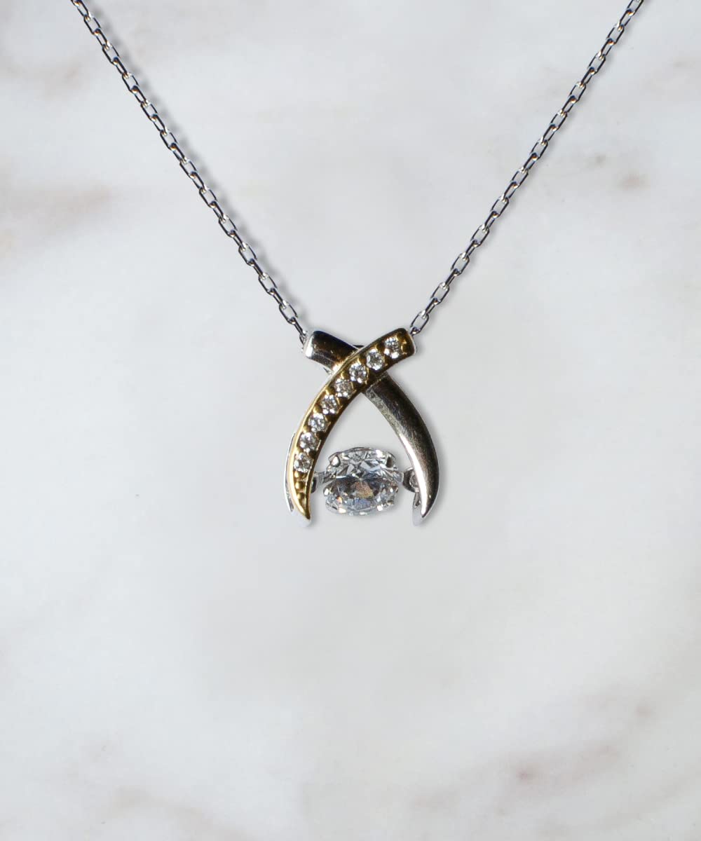Sweet 16 Necklace for Daughter - 16th Birthday Gift from Mom & Dad - Wishbone Pendant Jewelry for Girls - Perfect for Birthday Celebrations, Graduation Gifts & Special Occasions