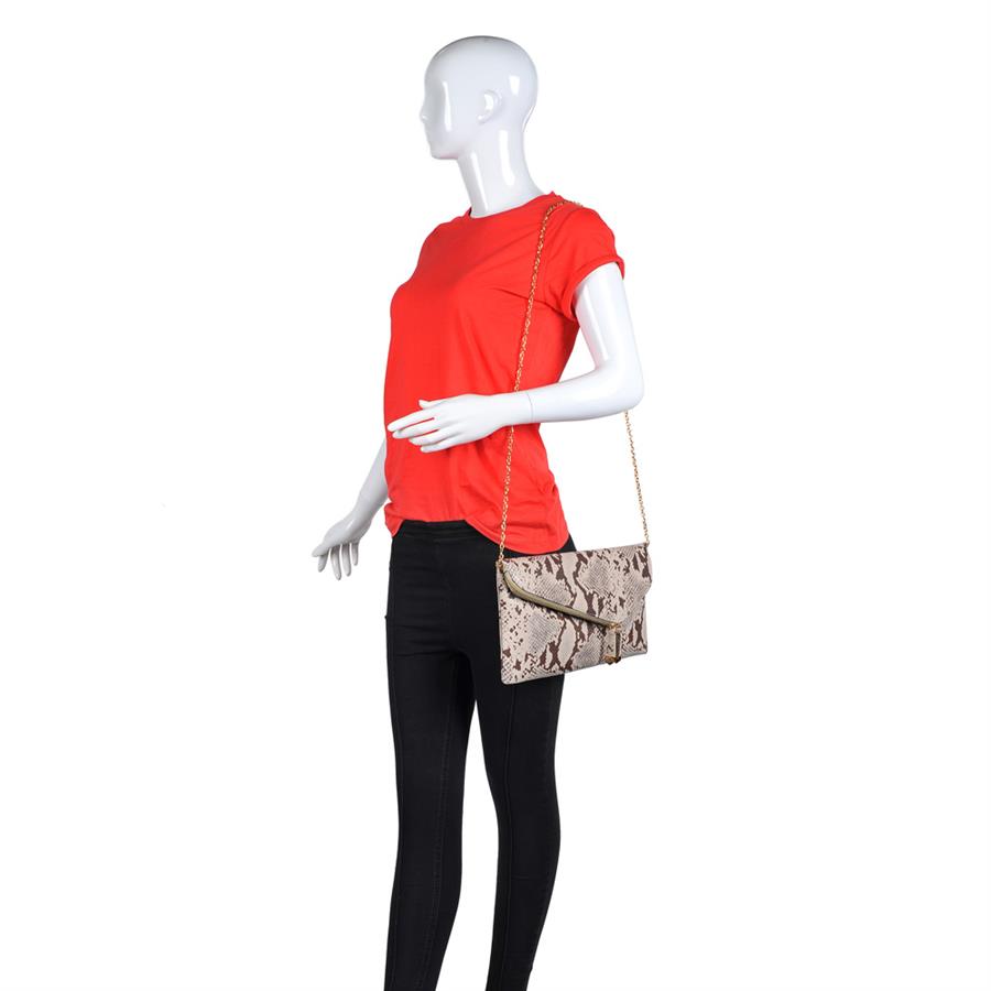Stella Snake Print Handbag - Stylish Women's Crossbody Purse for Casual Outings, Parties & Date Nights
