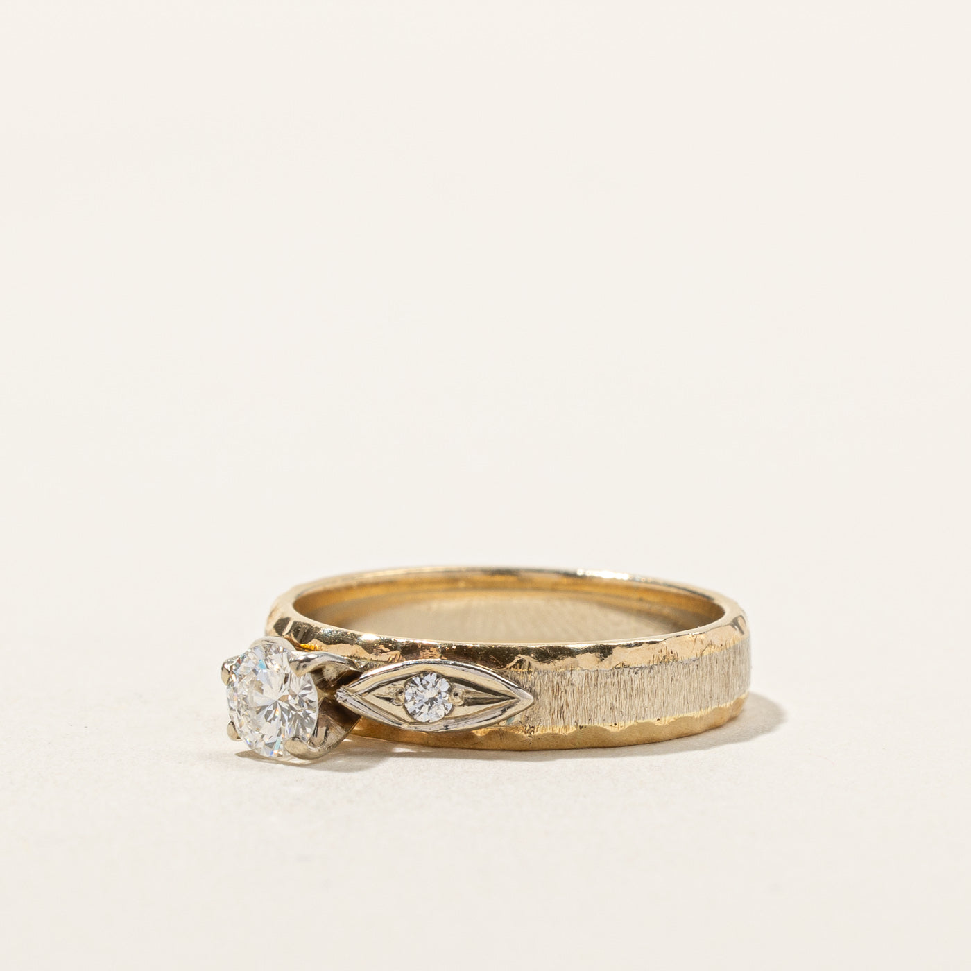 0.34ctw Three Stone Diamond Engagement Ring - Size 6 | Perfect for Proposals, Anniversaries & Special Occasions
