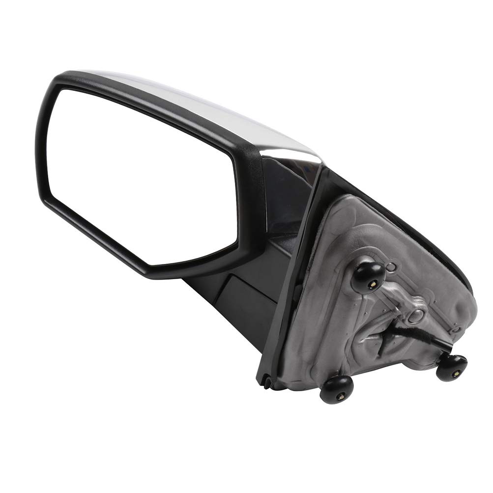 ECCPP Replacement Exterior Mirrors for 2014-2017 Chevy Silverado 1500 & GMC Sierra 1500 - Driver Side (Part #23499738, 22889518) - Perfect for Off-Roading, Towing & Daily Commuting