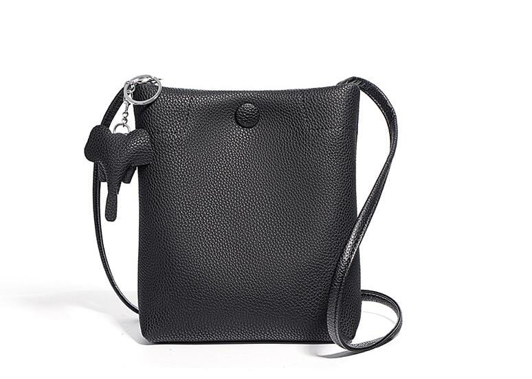Stylish Small Leather Tote Bag for Women - Fashionable Designer Handbag for Work, Travel & Everyday Use