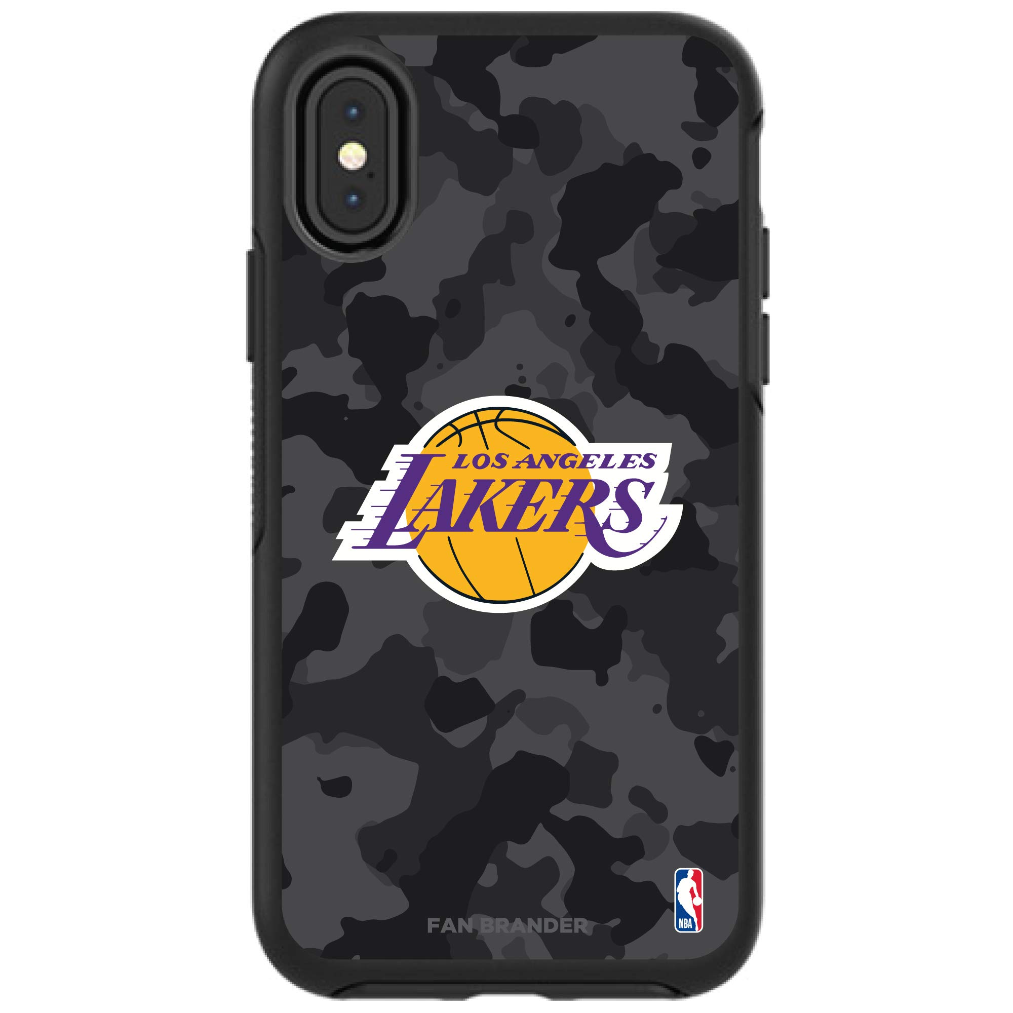 NBA OtterBox Symmetry Case for iPhone - Urban Camo Design | Durable Protective Phone Cover for Apple iPhone | Perfect for Sports Fans & Outdoor Enthusiasts