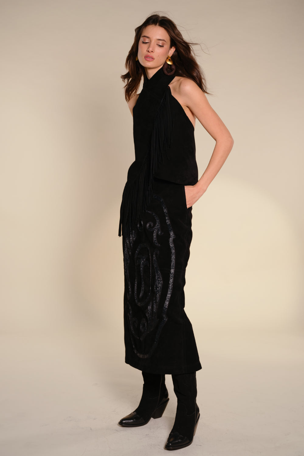 Black Sonora Top for Women - Stylish & Comfortable Blouse for Casual Wear, Office & Outings