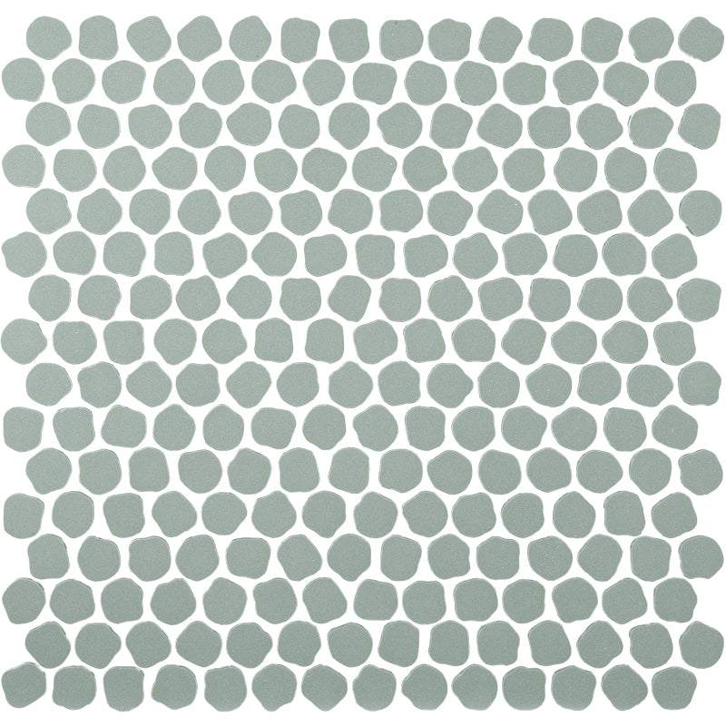 Bonbon Penny Round Decoratori Bassanesi Mosaic Tiles - Handmade Italian Glass Mosaic for Kitchen Backsplash, Bathroom, and Pool Decor