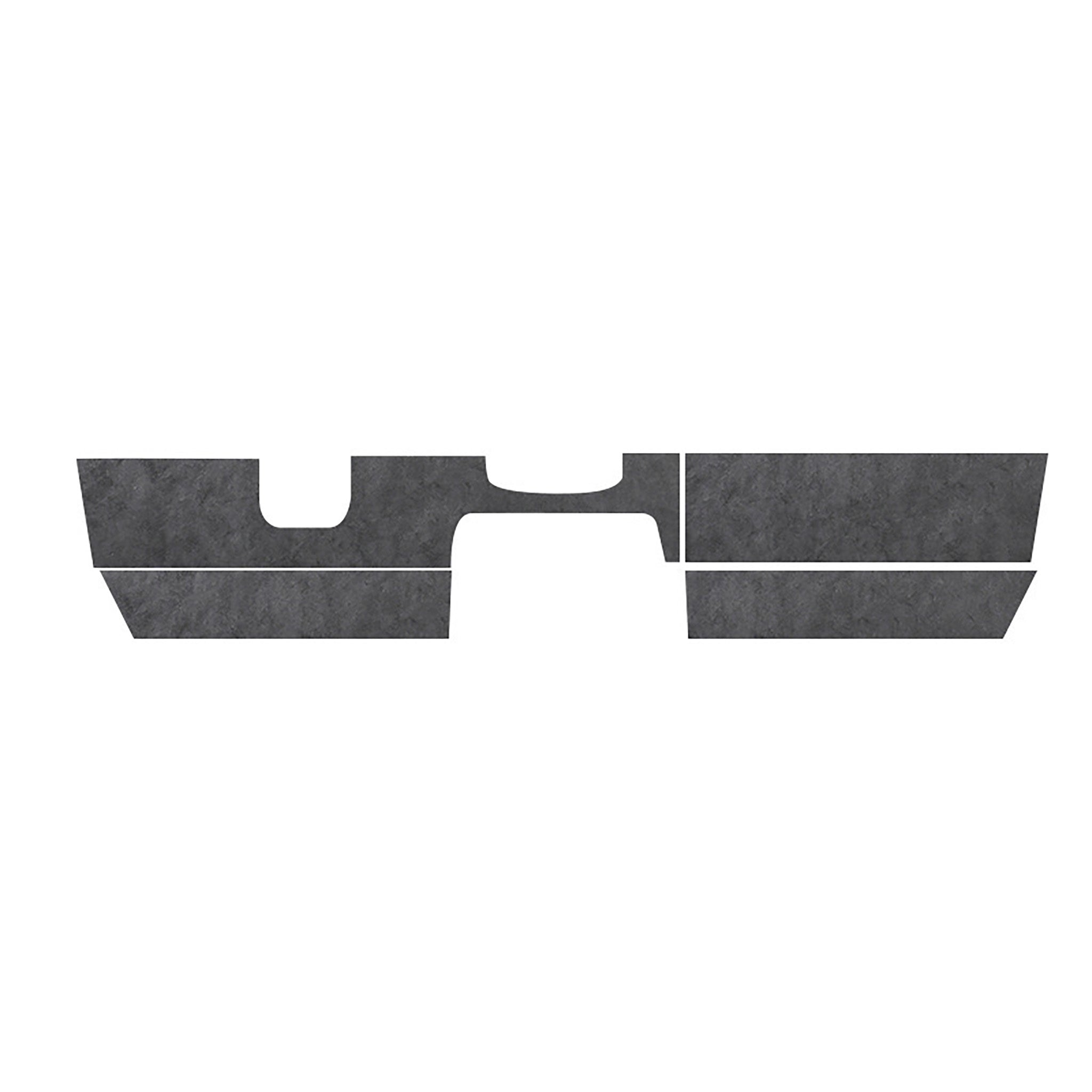 Tesla Alcantara Knee Bolster Panel & Glove Box Wraps for 2024+ Model 3 Highland & Model Y Juniper (4 Pcs) - Premium Interior Upgrade for Enhanced Comfort & Style While Driving