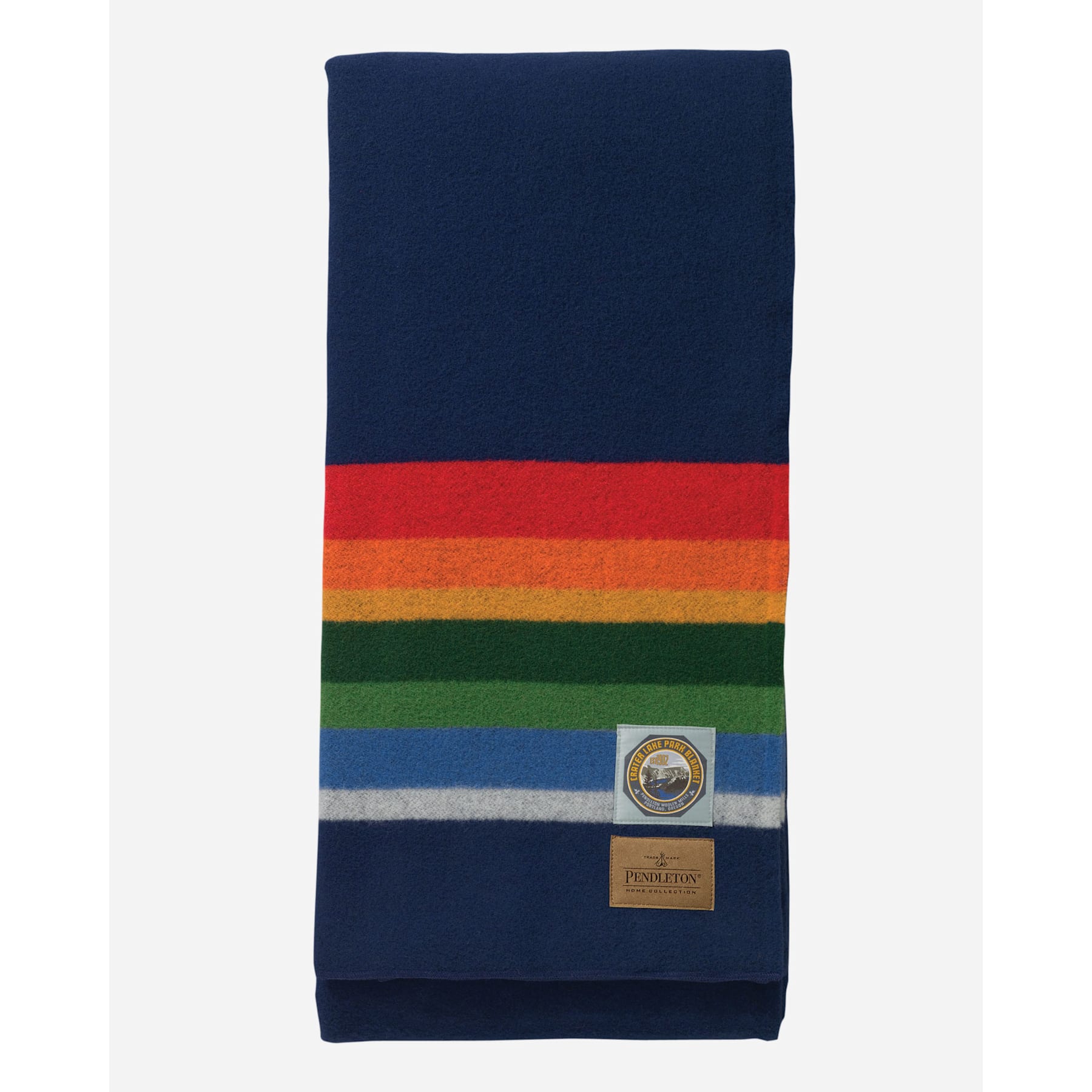 Pendleton Crater Lake National Park Wool Blanket - Warm & Durable Throw for Camping, Picnics & Home Decor - USA Made National Park Collection    (Note: I added 