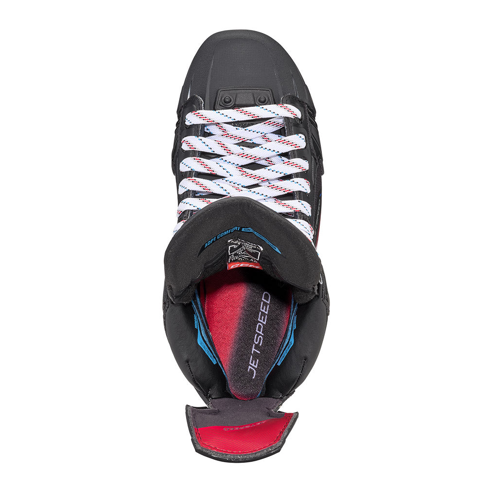 CCM Jetspeed FT6 Intermediate Ice Hockey Skates - Lightweight Performance Skates for Youth & Adult Players - Perfect for Rink Games, Training & Competitive Play