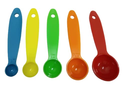 Premium Stainless Steel Measuring Spoons Set with Silicone Spatula - Essential Baking Tools for Cake, Cookie & Dessert Making - Perfect for Home Bakers & Professional Chefs
