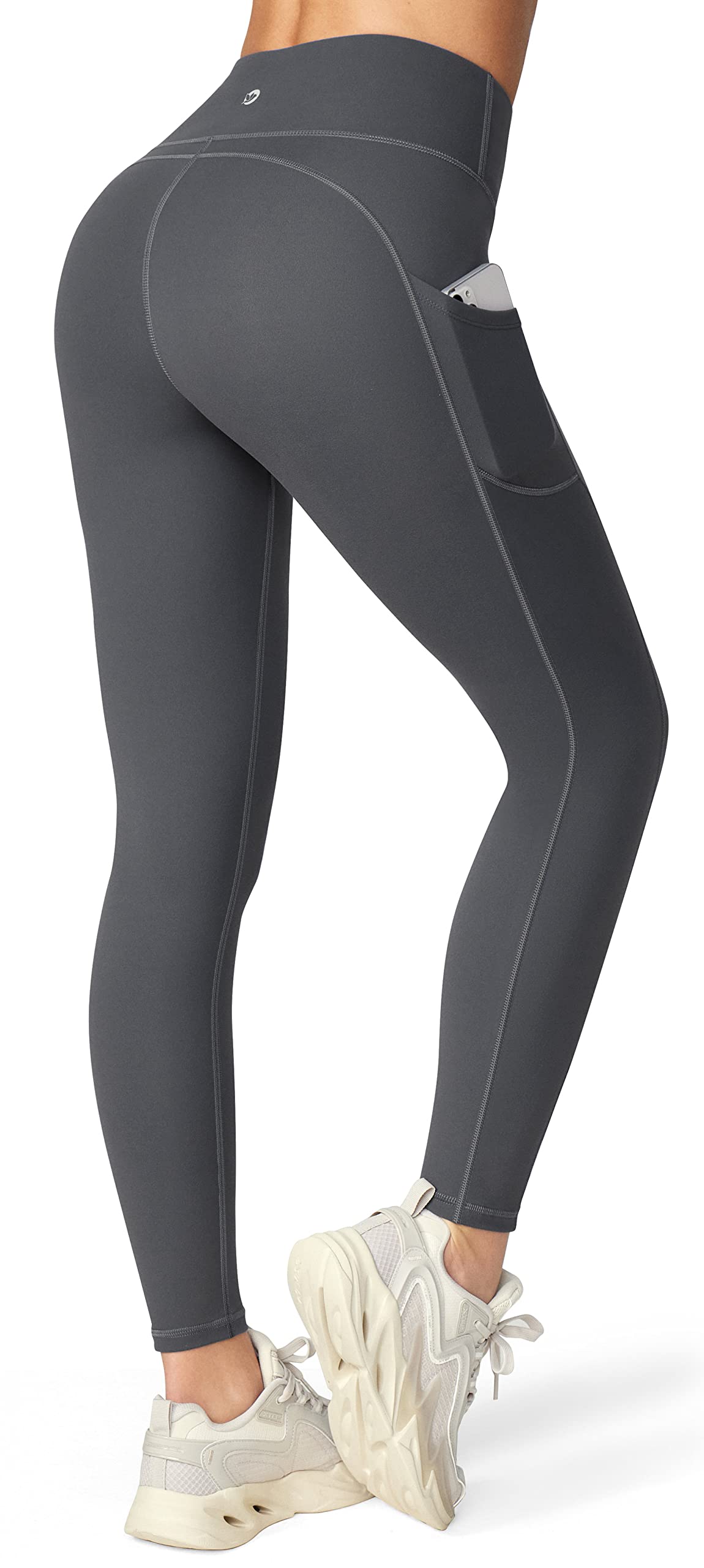 High Waist Yoga Pants with Pockets for Women - Tummy Control Workout Leggings 4-Way Stretch - Perfect for Gym, Running, Pilates & Lounge Wear