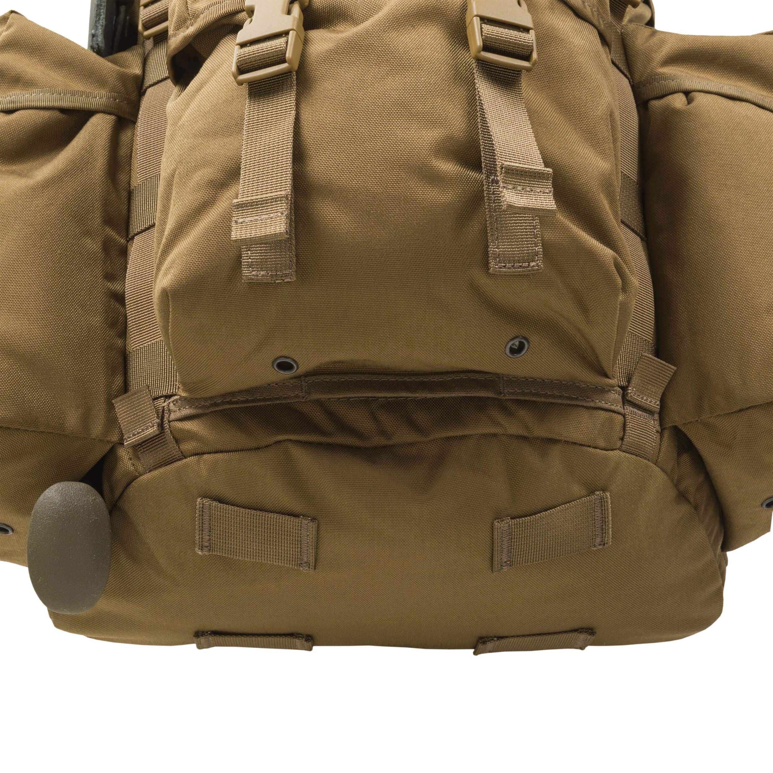 Helikon-Tex Bergen Tactical Backpack - Durable Military Rucksack for Outdoor Hiking, Camping & Travel - Black