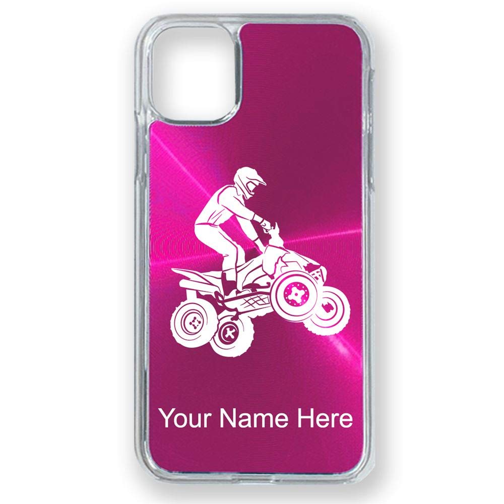 Premium Shockproof Case for iPhone 11 Pro Max with Quad Protection & Free Custom Engraving - Rose Pink | Perfect for Everyday Use, Travel & Outdoor Activities