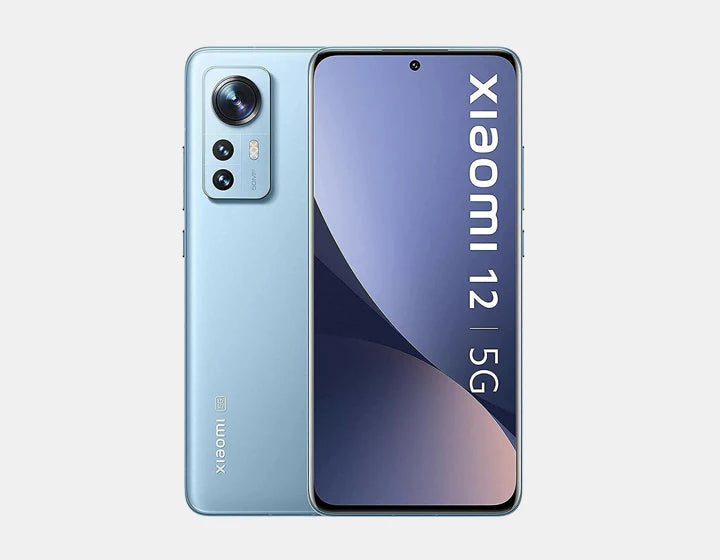 Xiaomi 12 5G Smartphone - 256GB ROM 8GB RAM - Dual SIM GSM Unlocked - Blue - Perfect for Gaming, Streaming & Business Use