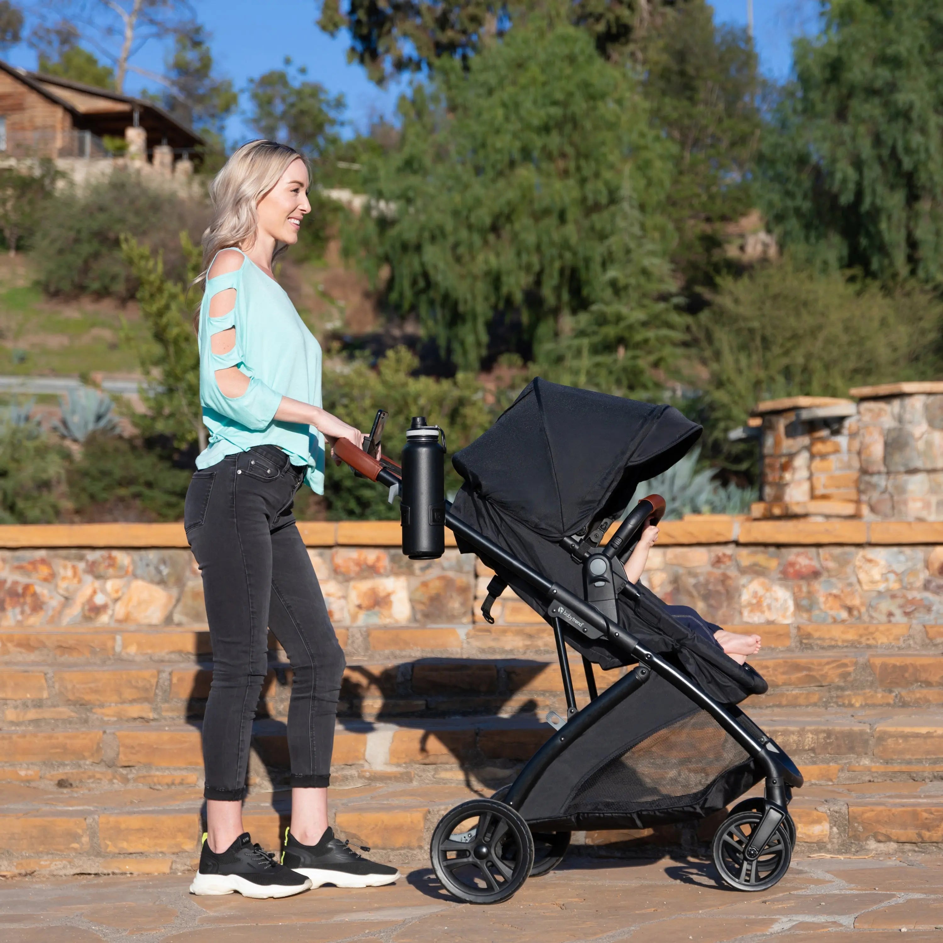 Passport® Switch 6-in-1 Modular Travel Stroller System with EZ Lift™ PLUS Infant Car Seat - Midnight Cocoa (Meijer & Kohl's Exclusive) | Perfect for Air Travel, Shopping & Family Outings