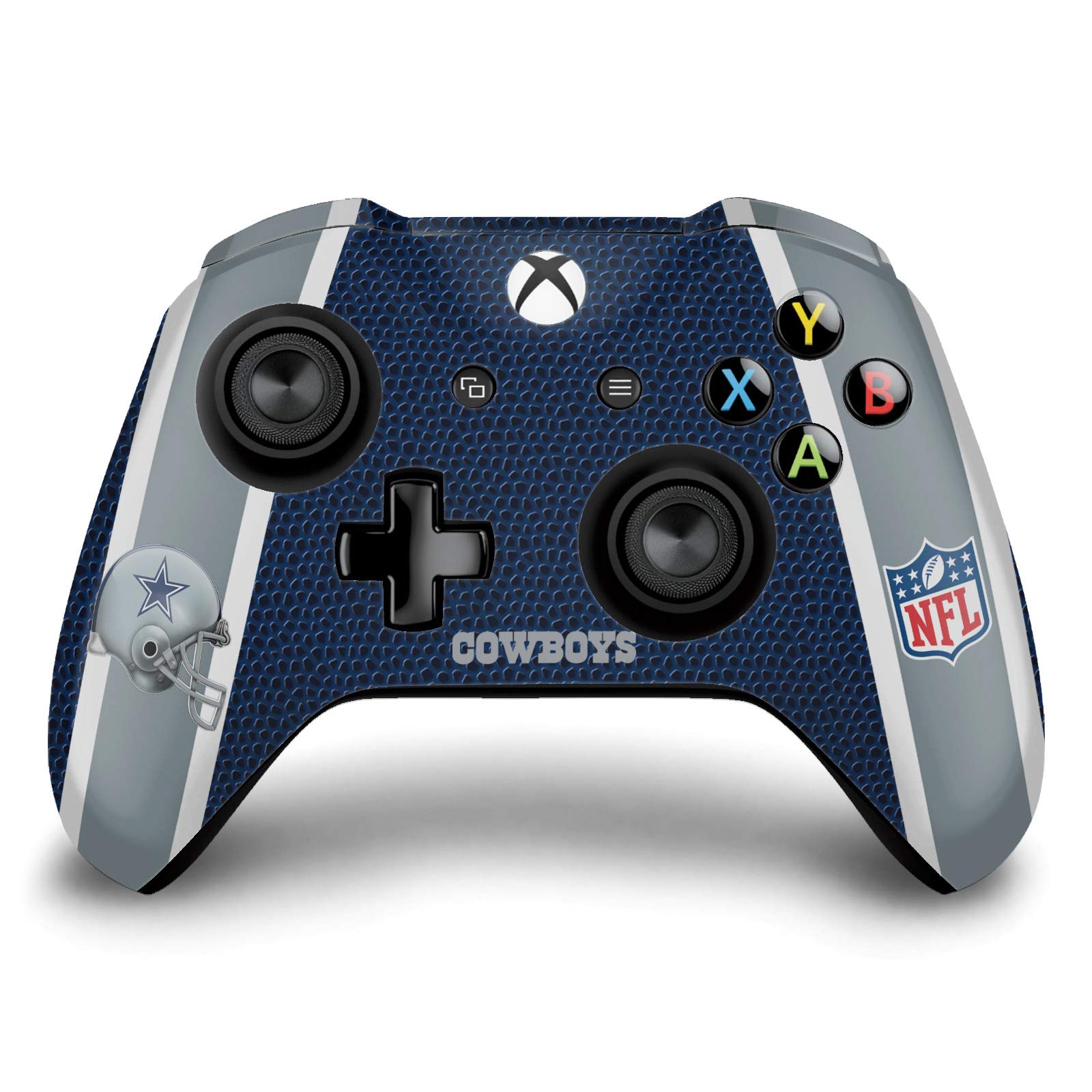 Official NFL Dallas Cowboys Team 1 Vinyl Gaming Skin Sticker Compatible with Xbox One S/X Controller - Customize Your Gamepad for Football Game Nights & Fan Collections