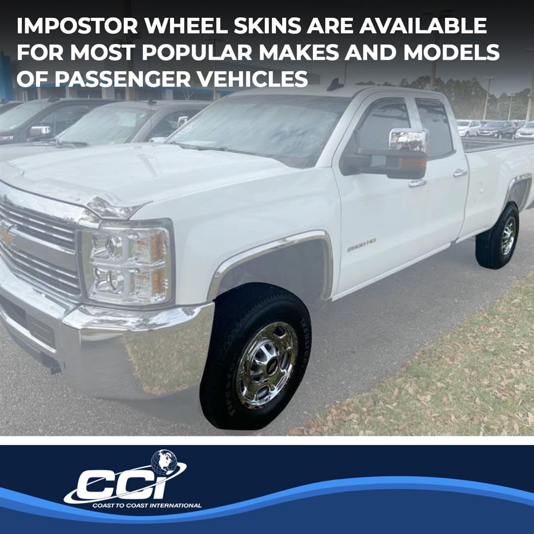 ProMaxx IWCIMP/84X Wheel Skin - Premium Car Wheel Cover for All-Season Protection & Style - Perfect for SUVs, Trucks, and Sedans