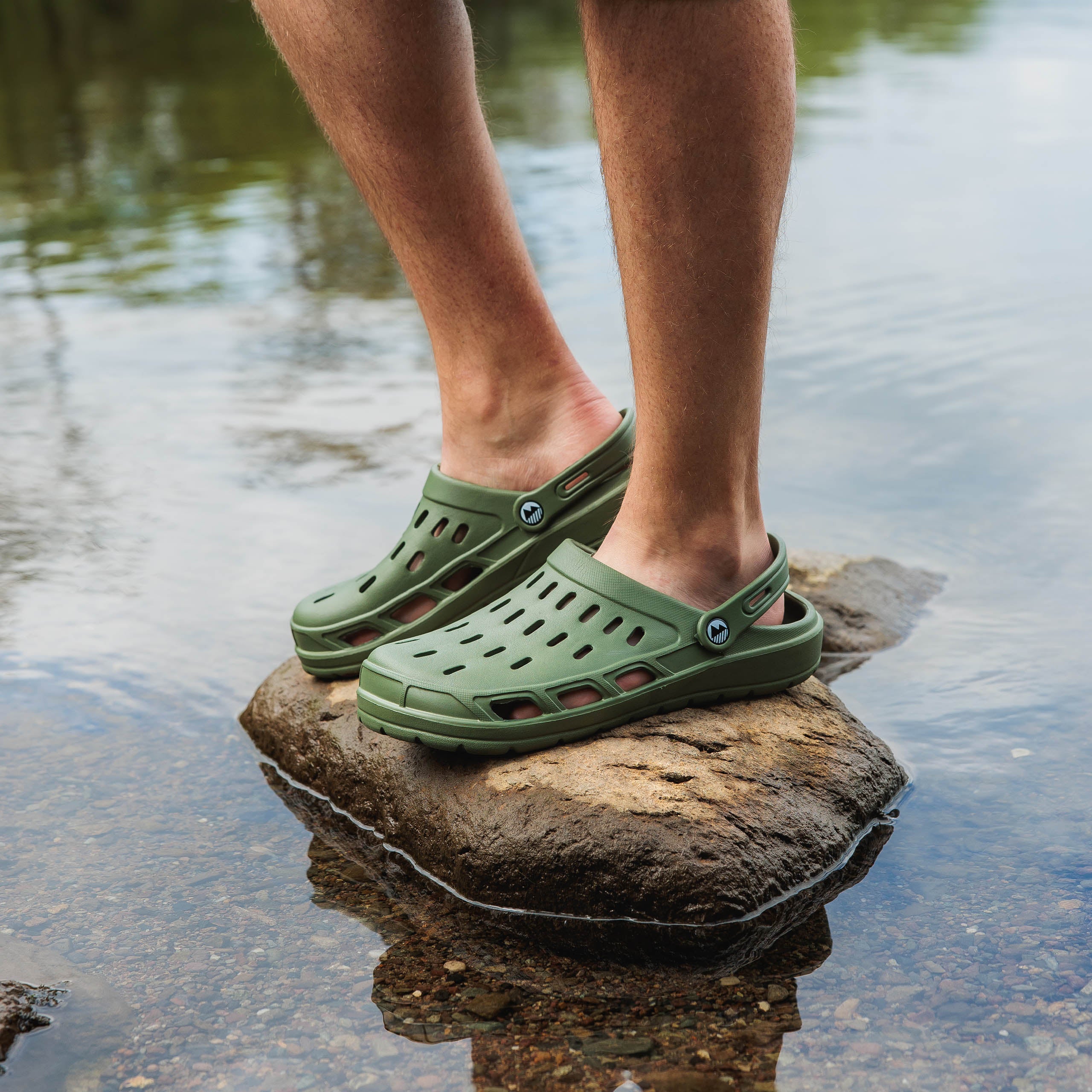 Men's Coniston Ultra Breathable Clogs - Comfortable Slip-On Shoes for Men, Perfect for Indoor/Outdoor, Garden, Beach & Casual Wear