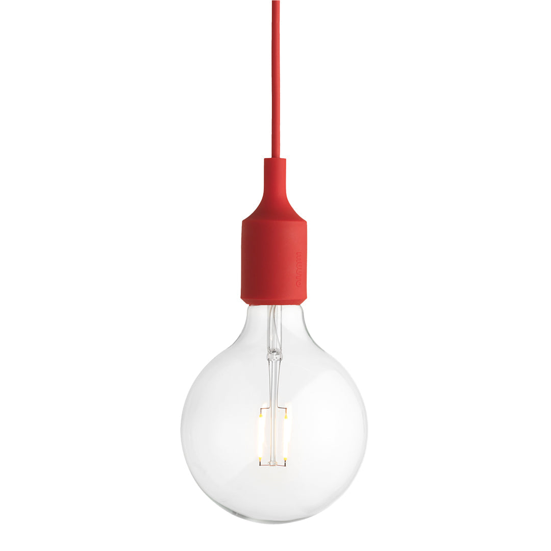 Modern E27 Pendant Light Fixture - Adjustable Hanging Lamp for Kitchen Island, Dining Room & Bedroom Lighting - Dimmable Edison Bulb Compatible